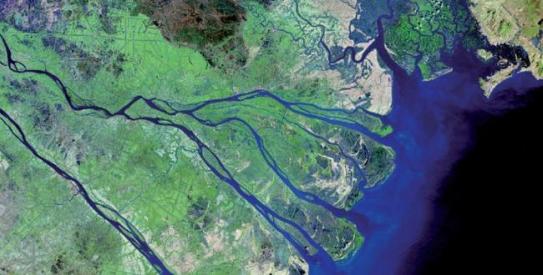 Mekong River, Vietnam - Source: mekong.mw.nl